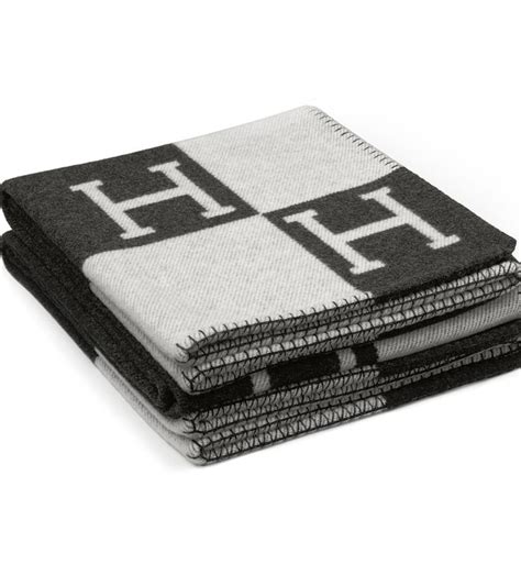 hermes plaid|hermes black and white blanket.